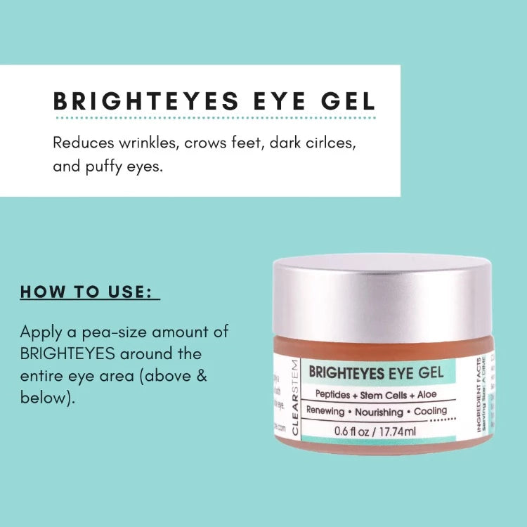 BRIGHTEYES Eye Gel™ How to use