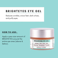 BRIGHTEYES Eye Gel™ How to use