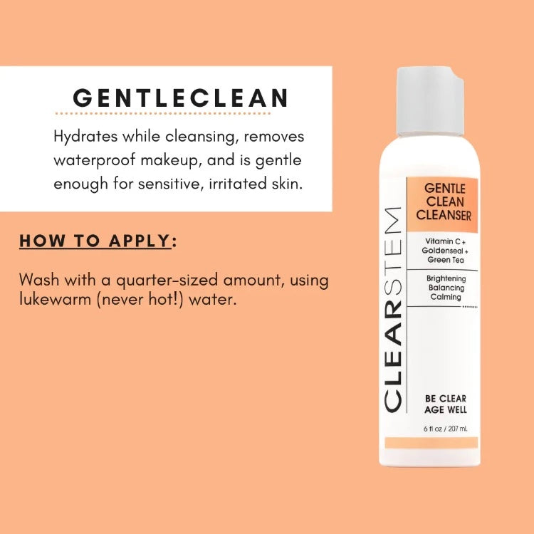 GENTLECLEAN™ - Vitamin Infused Calming Wash How to use