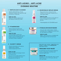 Hydraglow Stem Cell Moisturizer Evening Routine