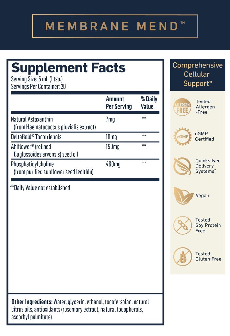 Membrane Mend Supplement Facts
