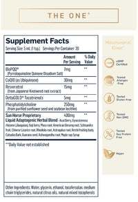 The One Supplement Facts