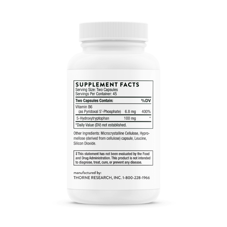 5-HTP Supplement Facts
