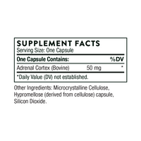 Adrenal Cortex Supplement Facts