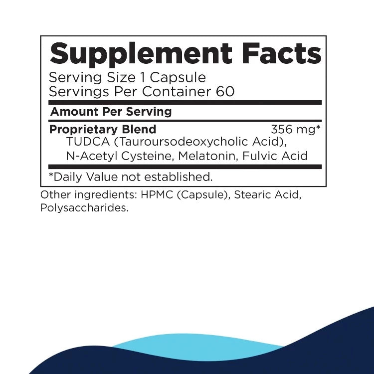 Advanced TUDCA Supplement Facts