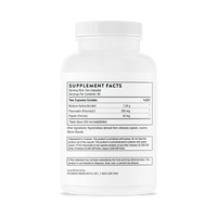 B.P.P Supplement Facts