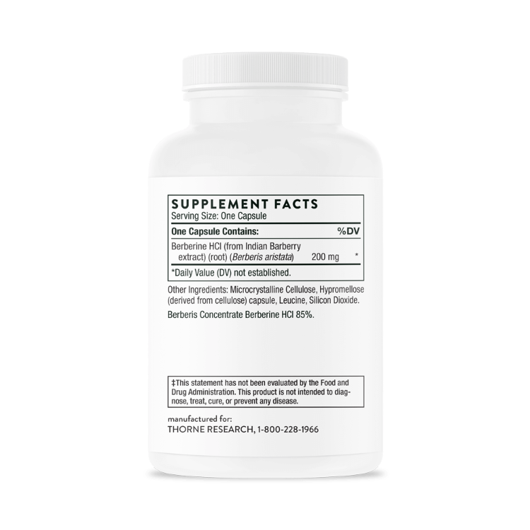 Berbercap Supplement Facts