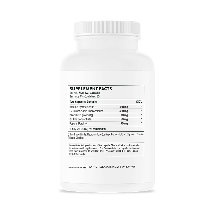 Bio-Gest Supplement Facts