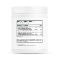 Buffered C Powder Supplement Facts