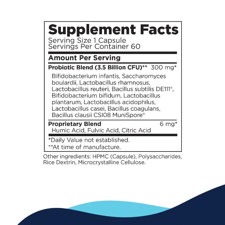 CT-Biotic Supplement Facts