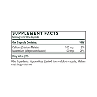 Calcium-Magnesium Malate Ingredients
