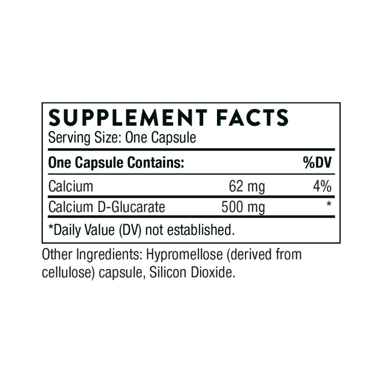 Calcium D-Glucarate Ingredients