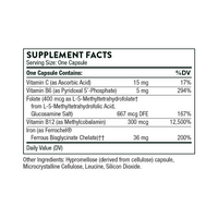 Ferrasorb Supplement Facts