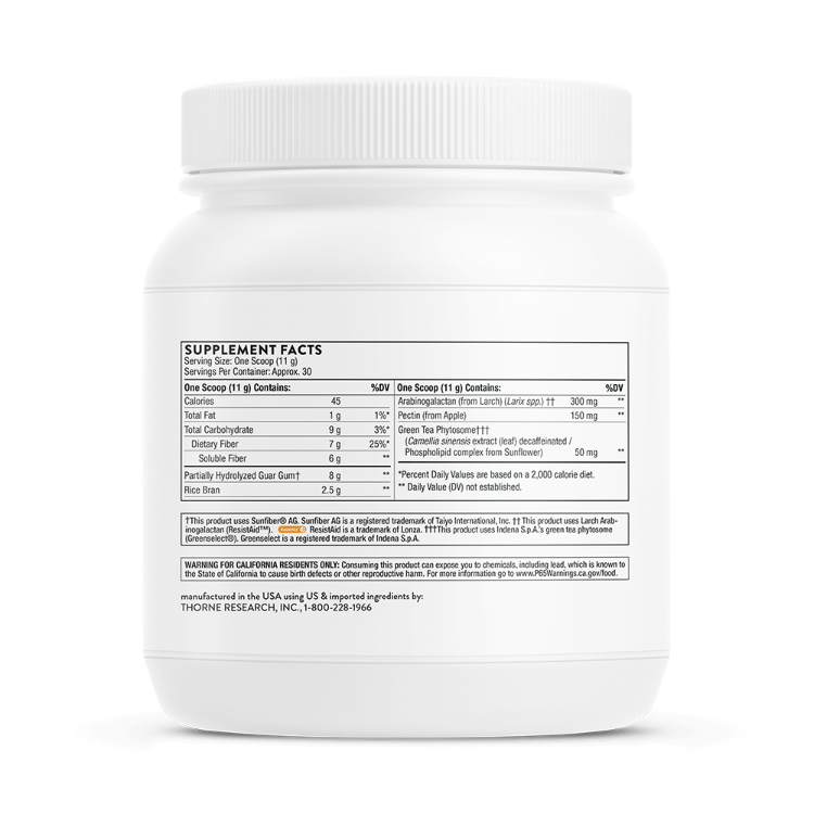 FiberMend Ingredients