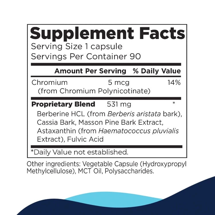 GCO Supplement Facts