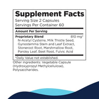 KL Support Supplement Facts