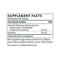 Quercetin Complex Supplement Facts
