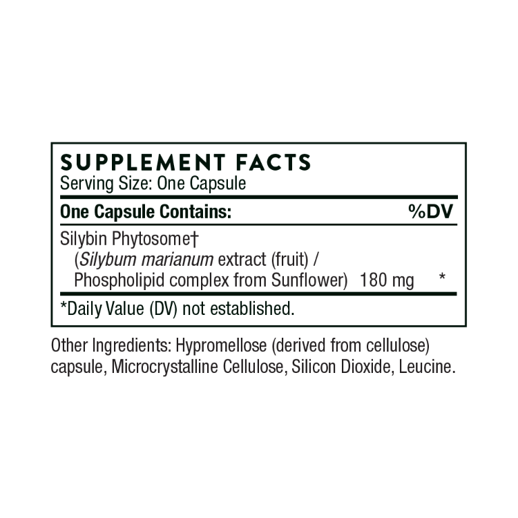 Siliphos Supplement Facts
