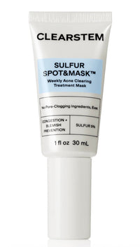 sulfur spot treatment mask