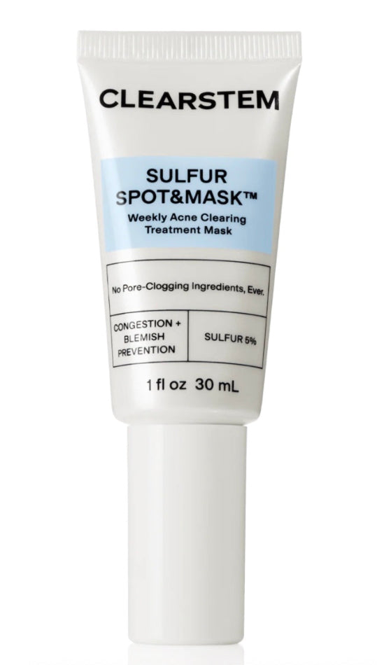 sulfur spot treatment mask