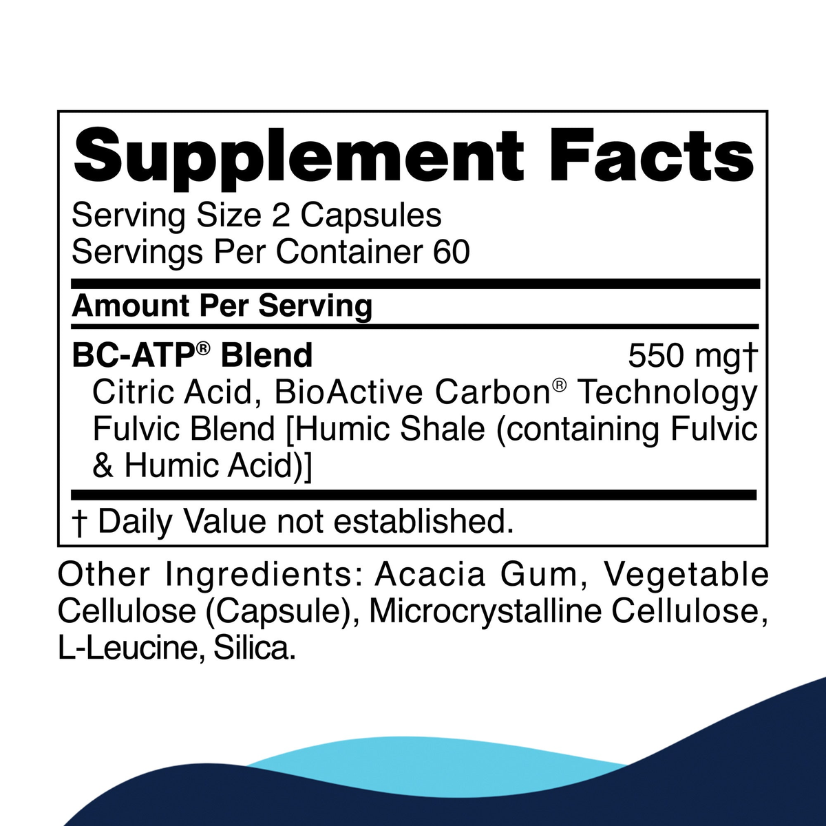 BC-ATP supplement facts