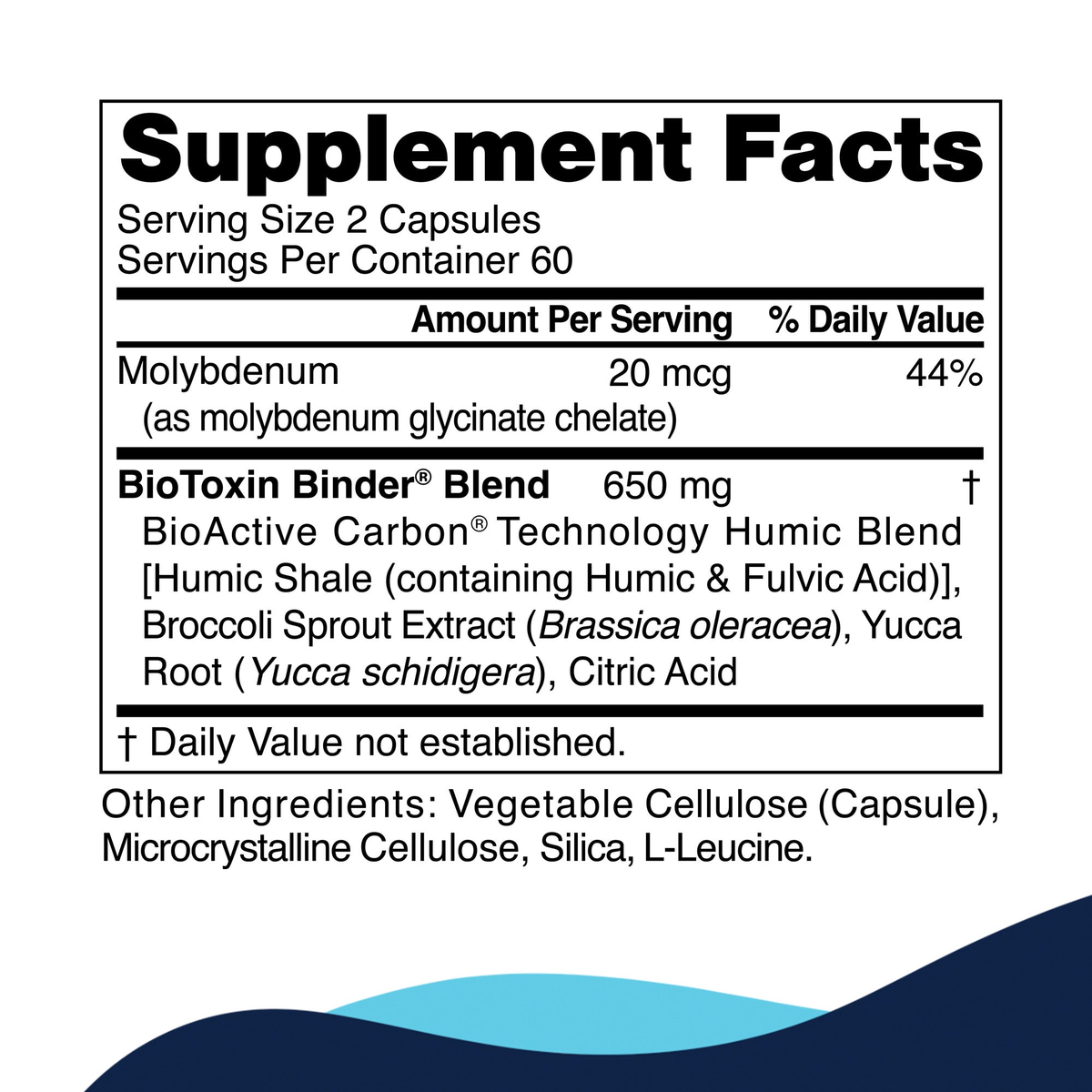 BioToxin Binder supplement facts