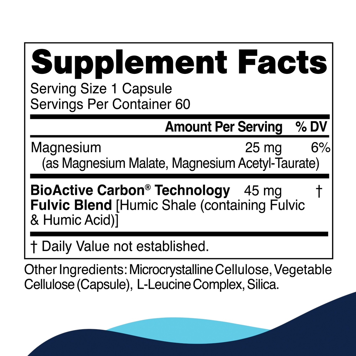 CT-Minerals supplement facts