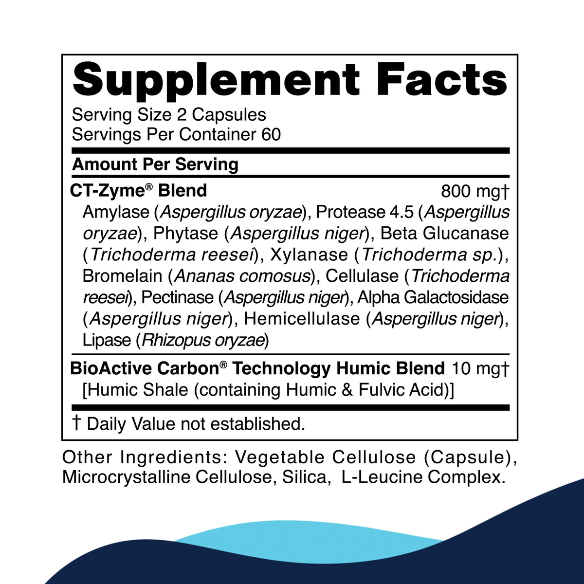 CT-Zyme supplement facts