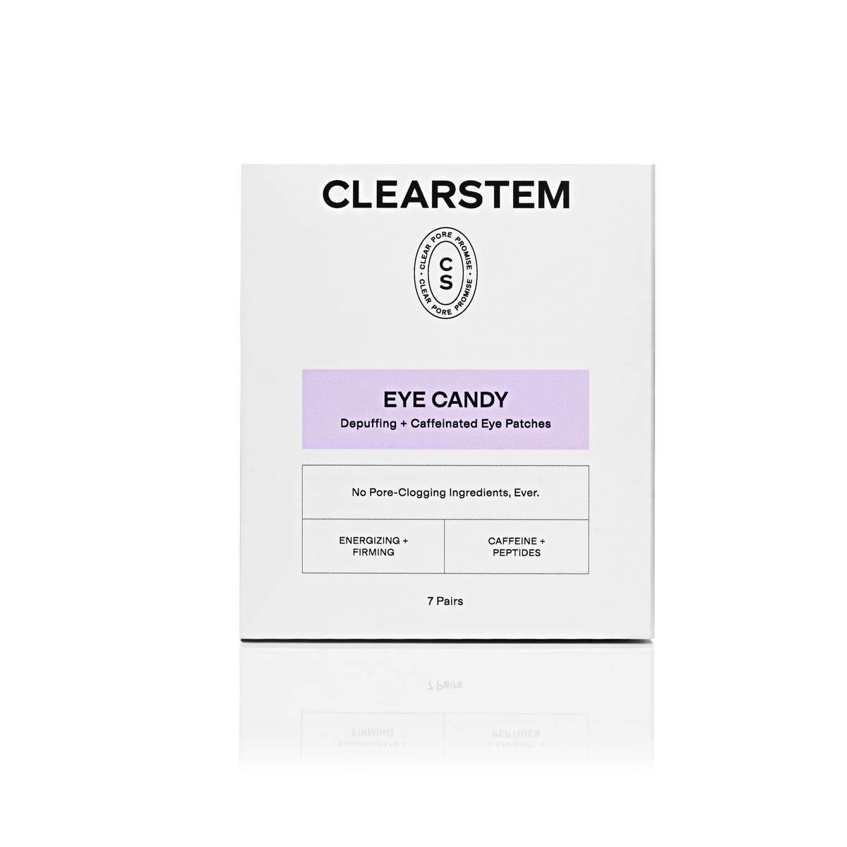 EYE CANDY no-slip eye patches, front packaging