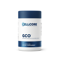 GCO bottle front