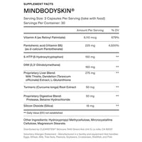 MINDBODYSKIN supplement facts