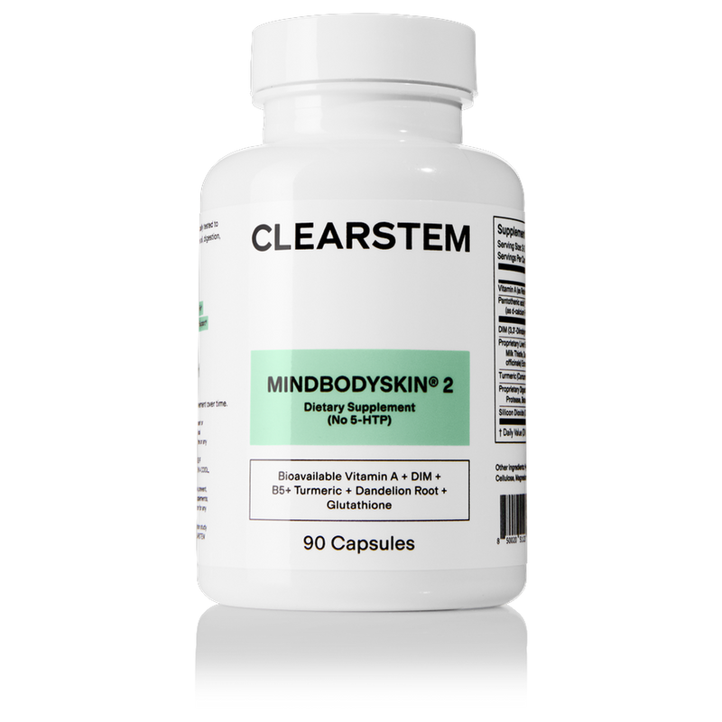 MINDBODYSKIN 2 bottle, No 5-HTP formula