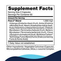 Para 2 supplement facts