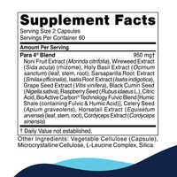 Para 4 supplement facts