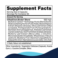 ViRadChem Binder supplement facts