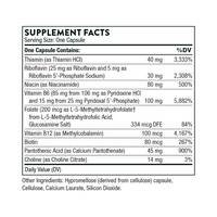 B-Complex #6 Supplement Facts