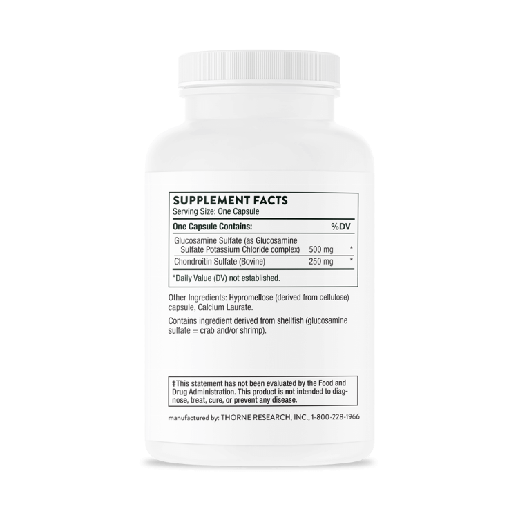 Glucosamine & Chondroitin Ingredients