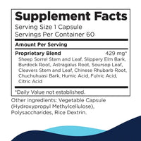 LymphActiv Supplement Facts